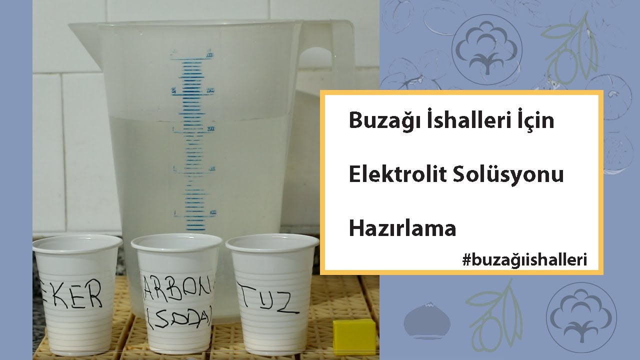Buzağı İshalleri için Elektrolit Solüsyonu Hazırlama
