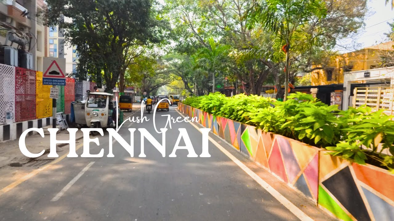Chennai Lush Green | Around KK Nagar [4K]