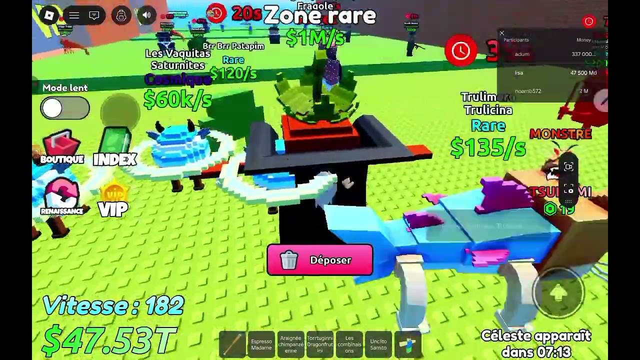 Tsunami ne vol pas un briort je c'est pas écrire mon pseudo c'est MINOU4490
