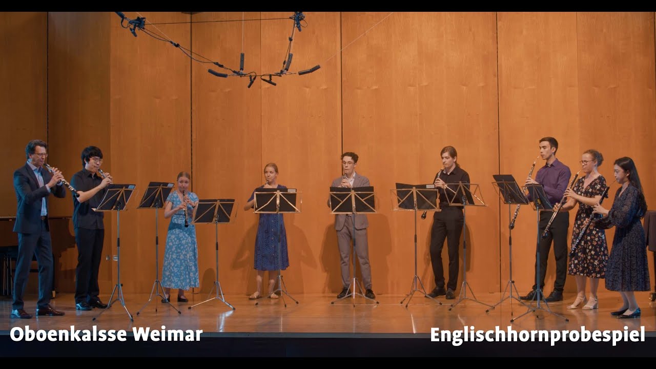 Oboenkalsse Weimar - Englischhornprobespiel (Cor anglais audition)