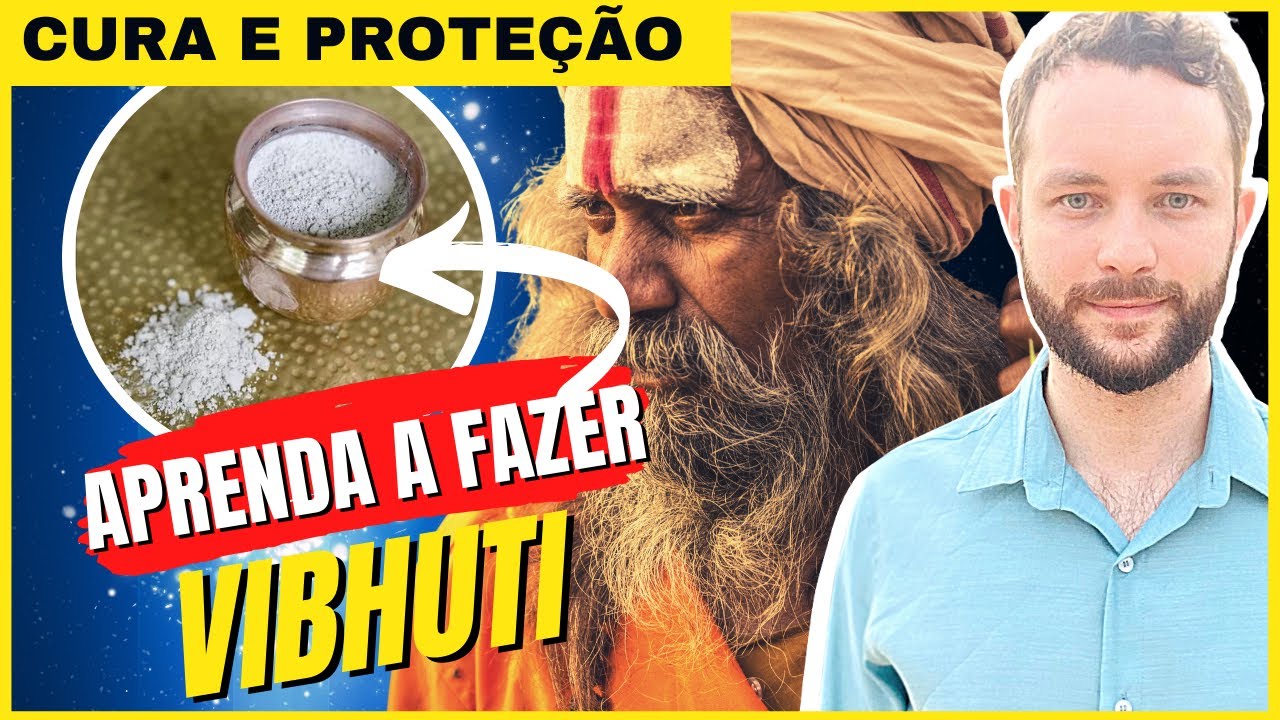 TENHA ISSO NA SUA CASA: A CINZA SAGRADA - VIBHUTI (CURA E PROTEÇÃO)