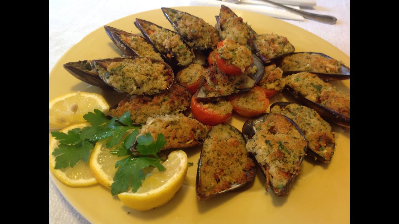 Cozze Gratinate chef Stefano Barbato