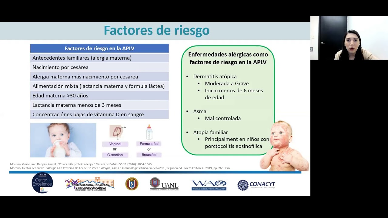 Alergia a la proteína de leche de vaca