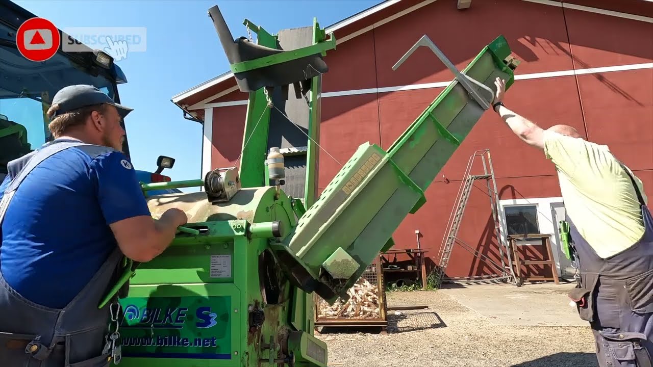 Klyver bakaved med Vedmaskin Bilke s3