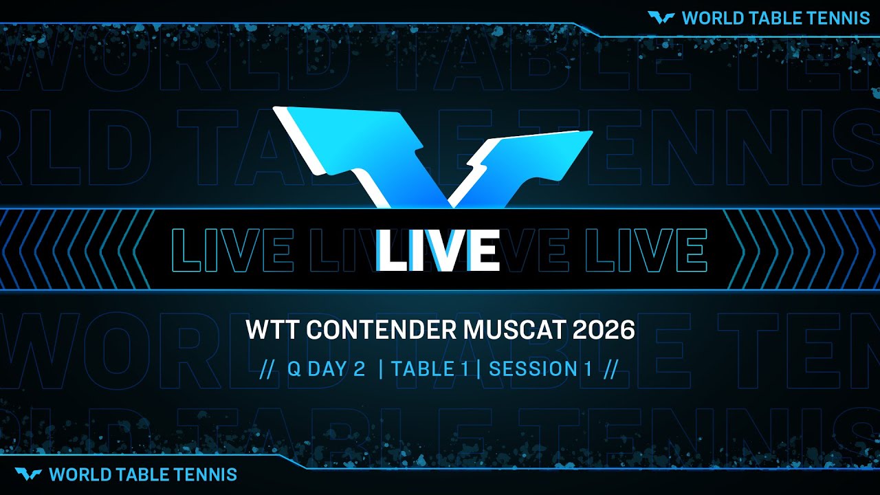 LIVE! | T1 | Q Day 2 | WTT Contender Muscat 2026 | Session 1