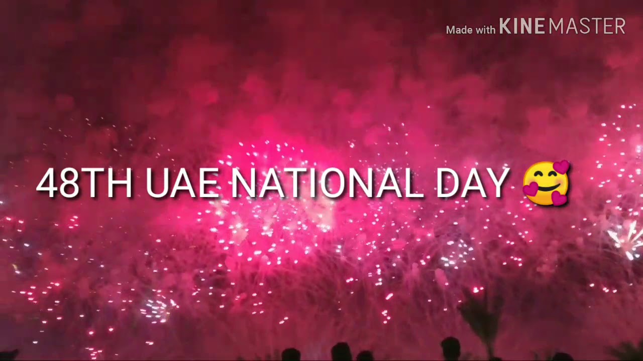 Fireworks Display during 48TH UAE National Day @ Abu Dhabi