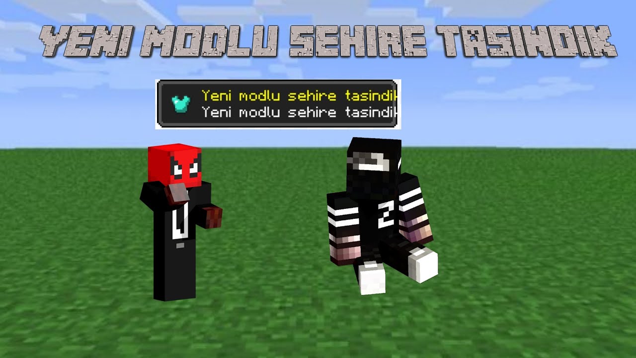 YENİ MODLU ŞEHİRE TAŞINDIK !! 😱 Minecraft