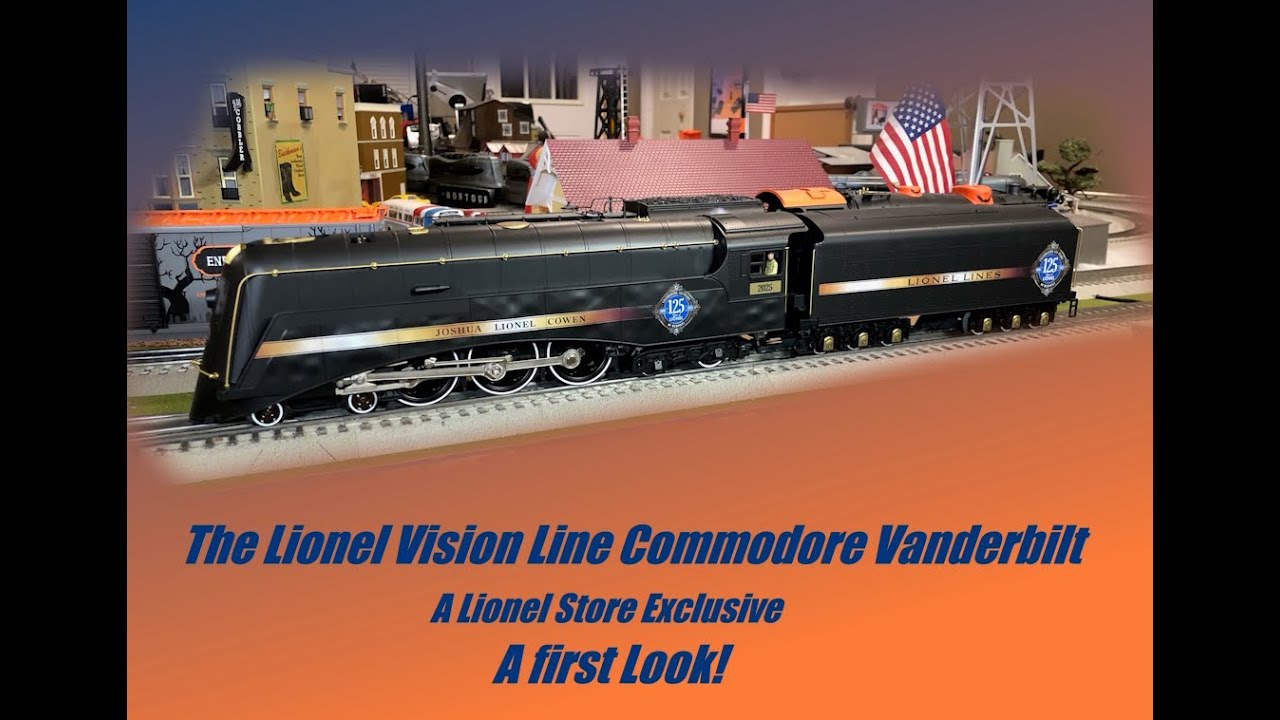 Новый VL 125th Anniversary от Lionel's Commodore Vanderbilt