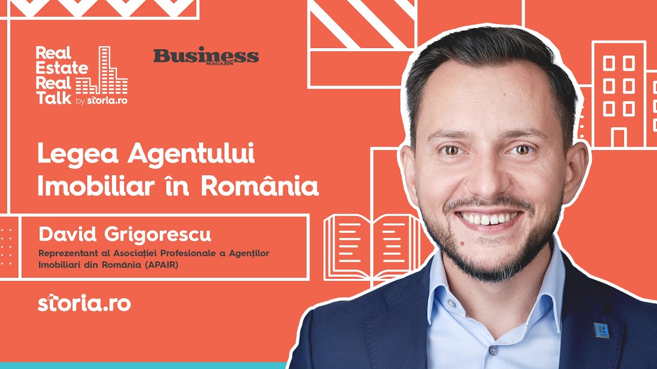 Legea Agentului Imobiliar în România @David Grigorescu, APAIR | Webinar #22