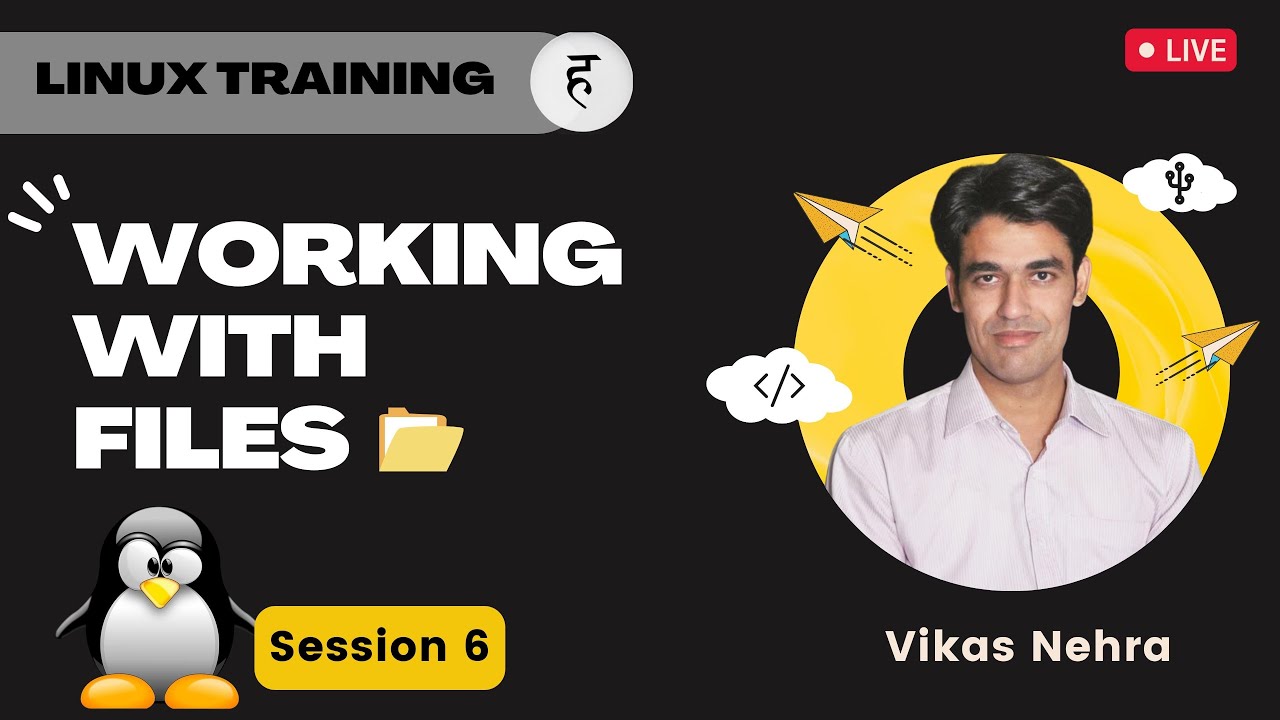 Session - 6 | Working With Files In Linux | Managing Files in RHEL 8 | Nehra Classes