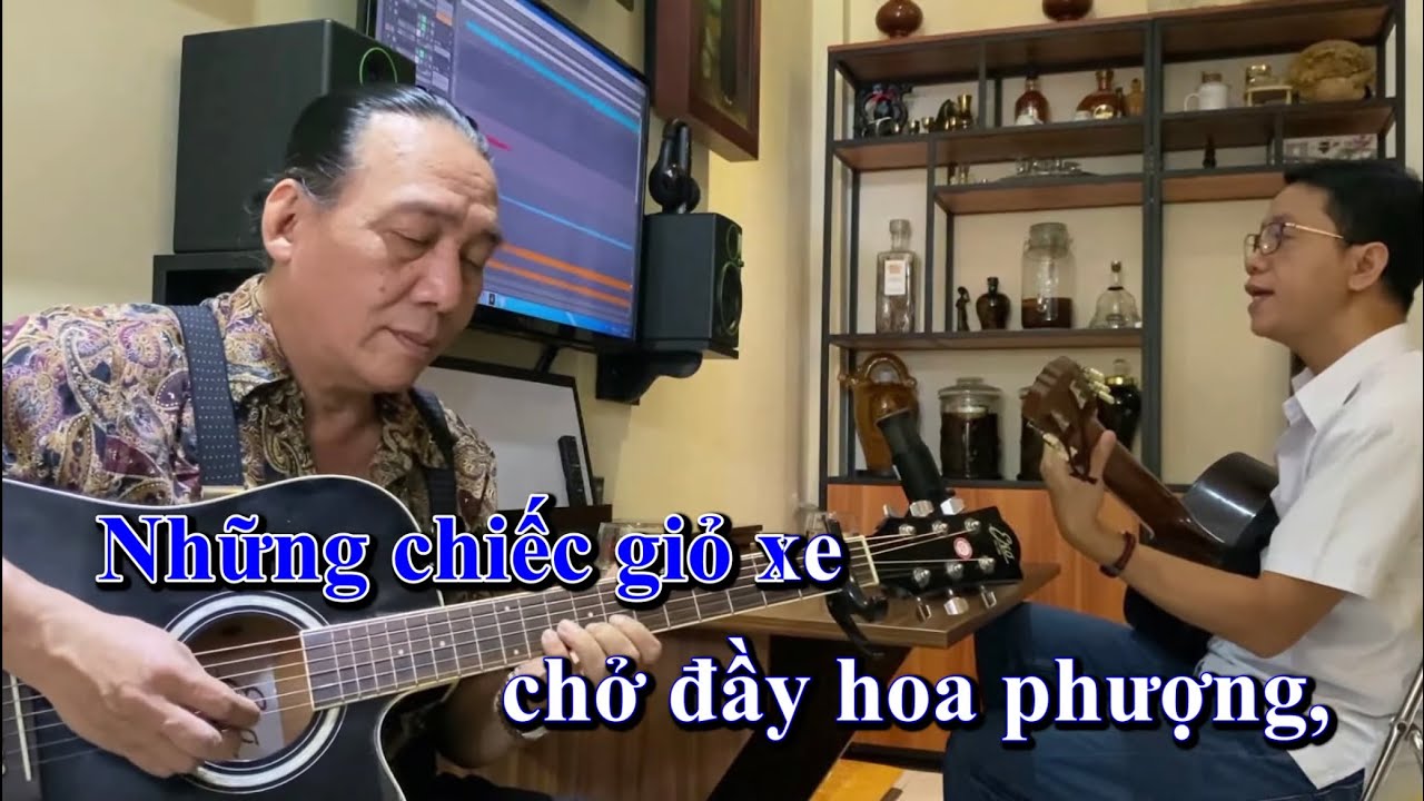 Phượng Hồng KARAOKE  Tone Nam Guitar ( Em )