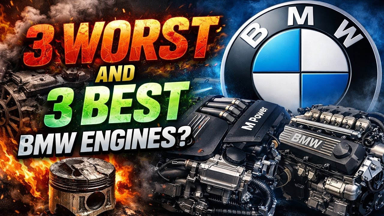 3 худших и 3 лучших двигателя BMW для длительной езды?