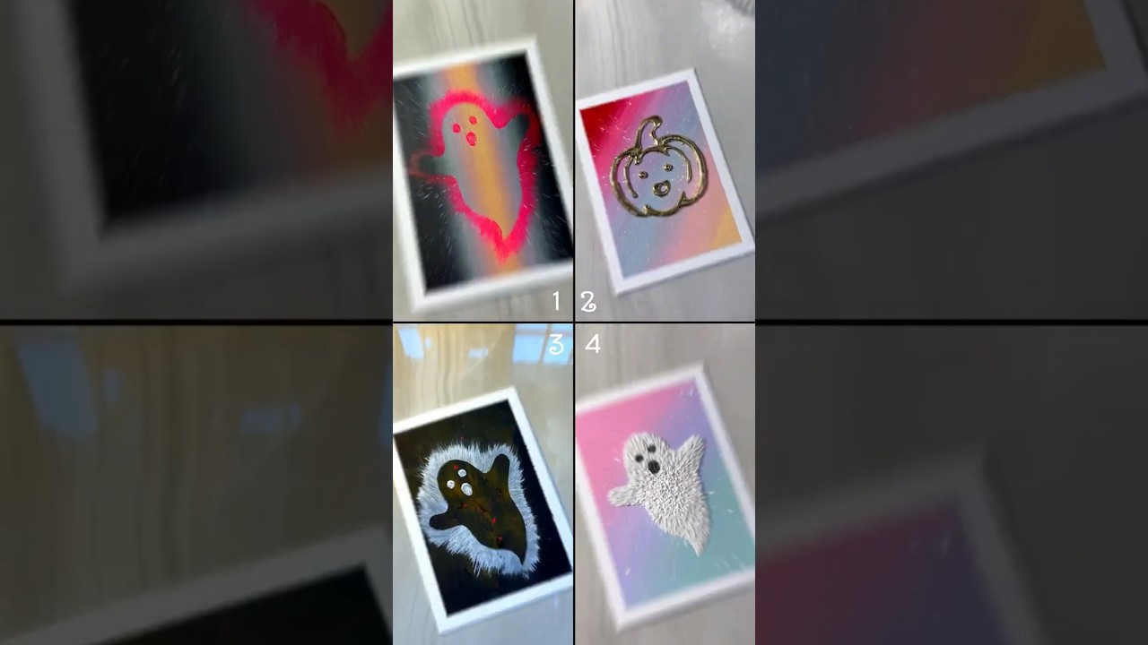 4 Spooky & Amazing Halloween Art Ideas 👻 Which One You Like Most?
