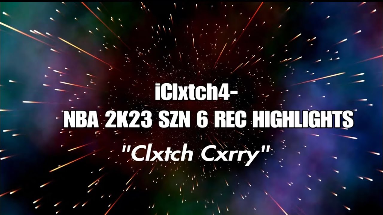 NBA 2K23 REC HIGHLIGHTS (SZN 6) [PS5]
