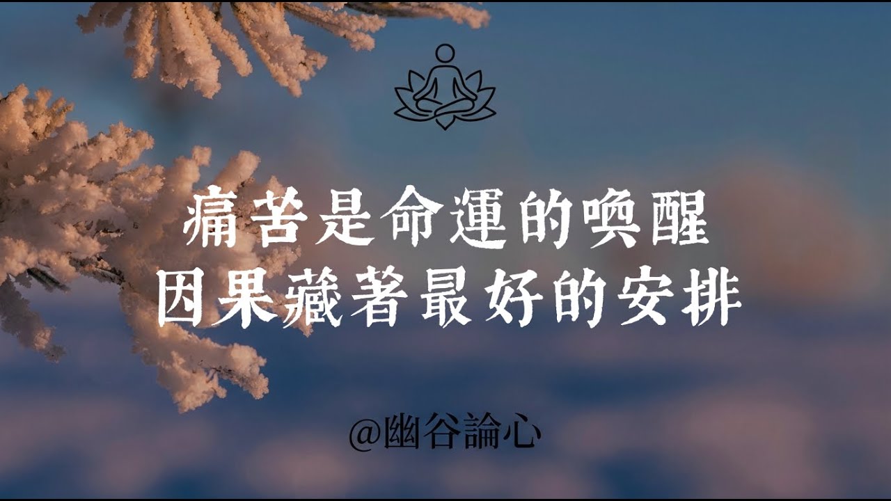 為何偏偏是你承受痛苦？原來因果從不選錯人。#佛學 #佛 #心理 #社交 #識人辨人 #人間関係 #人生感悟