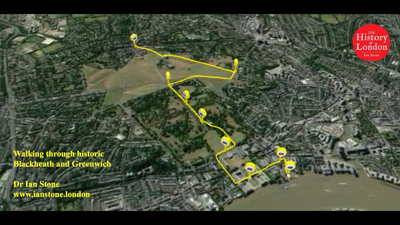 Walking through historic Blackheath and Greenwich