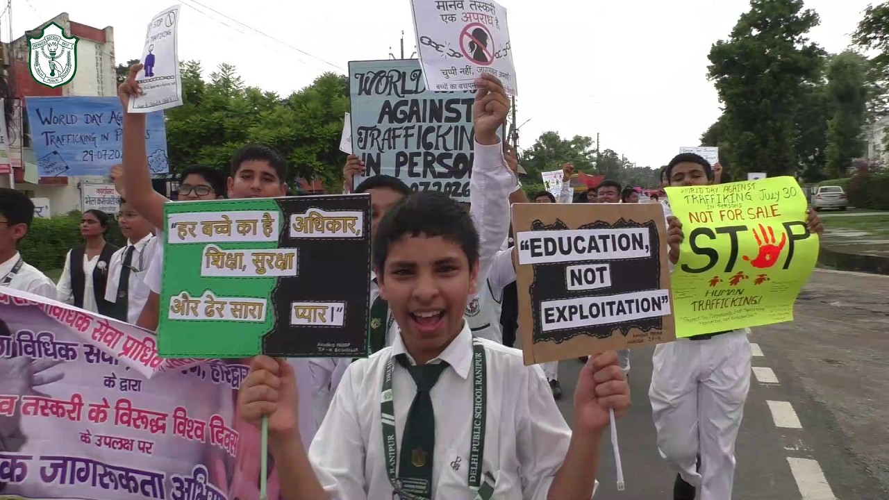 Delhi Public School Ranipur  World Day Against Trafficking in Persons Rally | Haridwar | 29 July 26