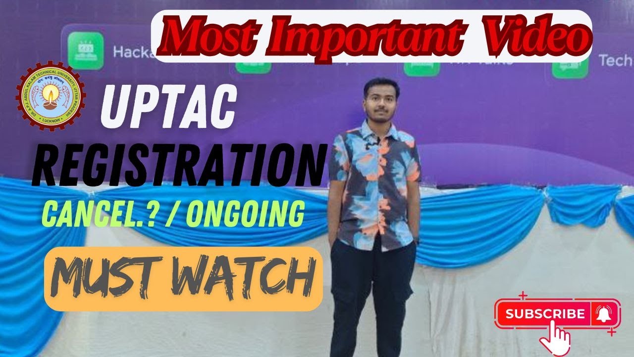 AKTU Registration in 2025 step by step | AKTU Counselling | GOV. COLLEGE | #uptac #aktu