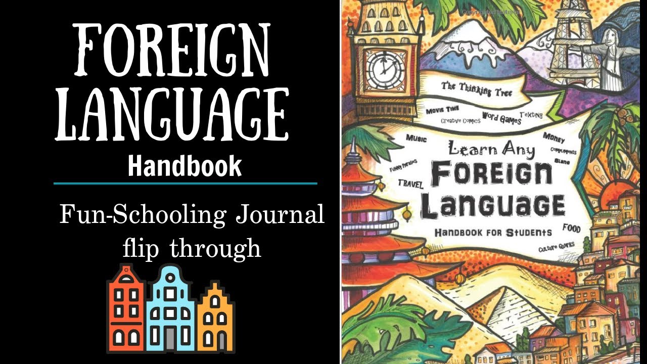Flip Through of the Learn Any Foreign Language Journal by The Thinking Tree