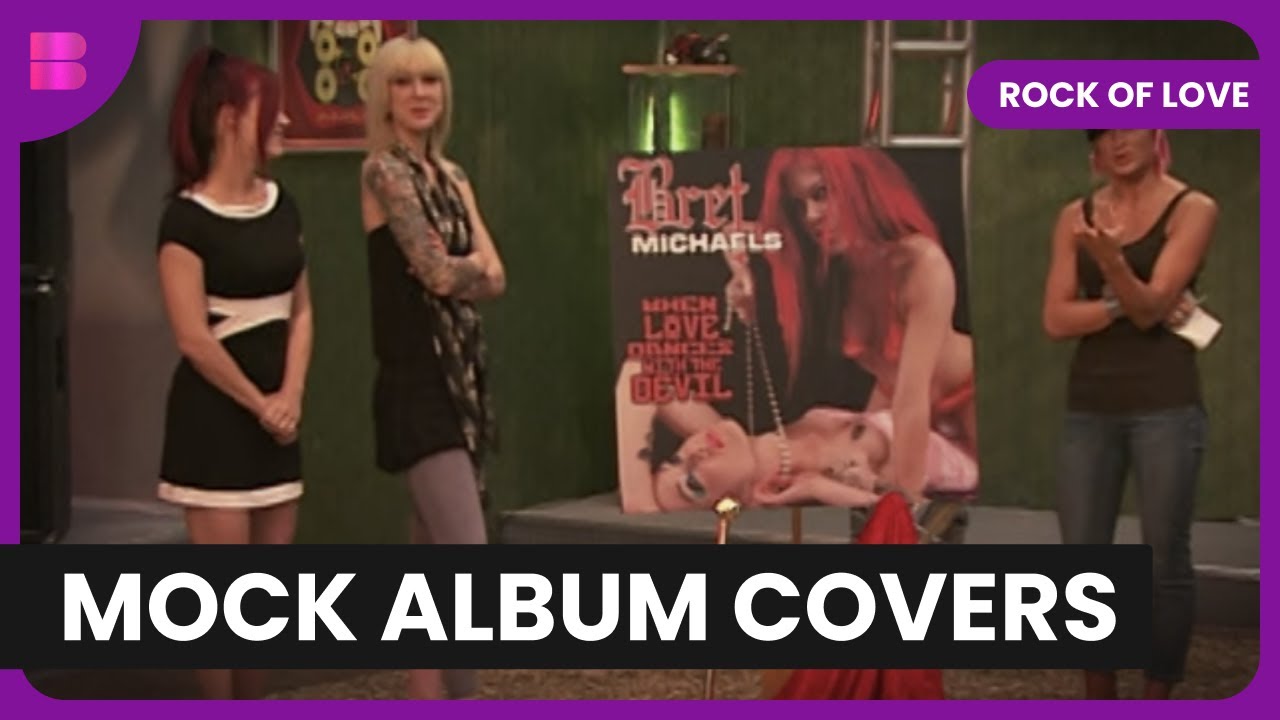 Mock Album Cover for Brett - Rock Of Love - S01 EP7 - Reality TV