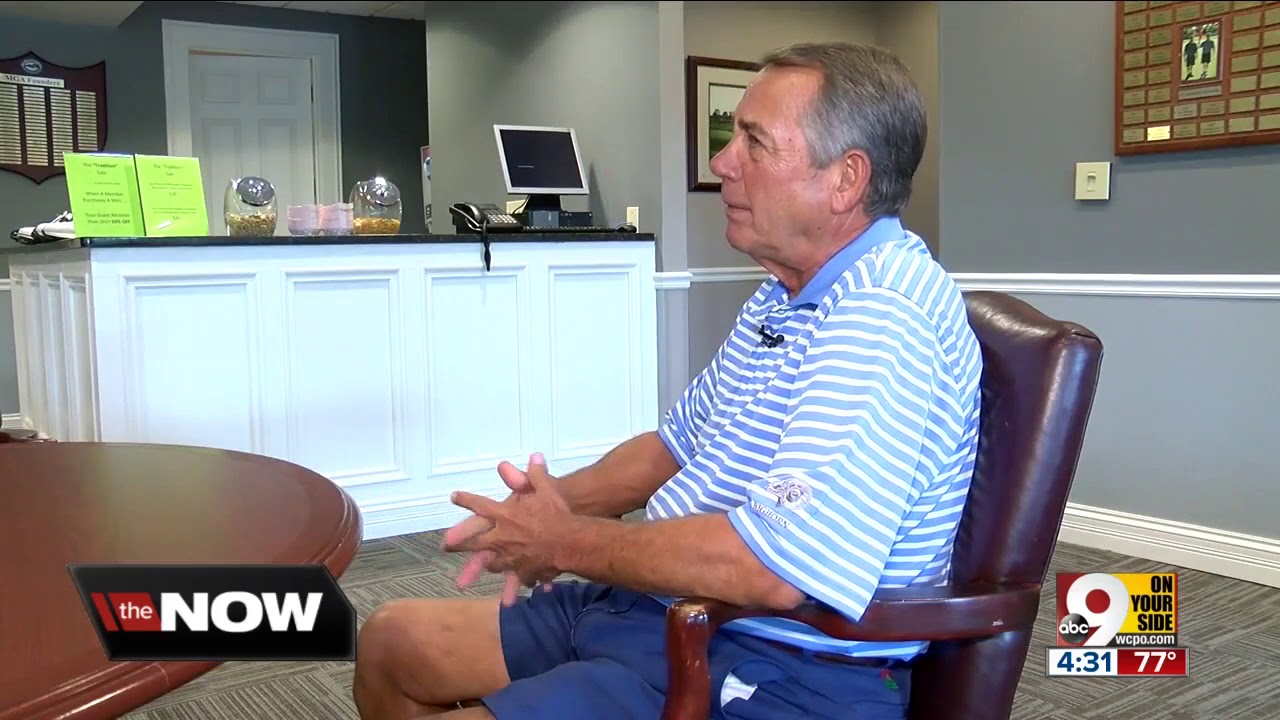 John Boehner discusses his marijuana stance