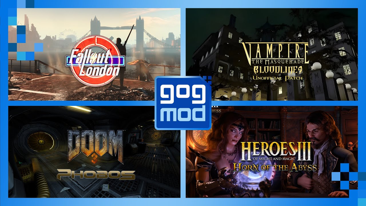 GOG One-Click Mods | Начинается новая эра моддинга!