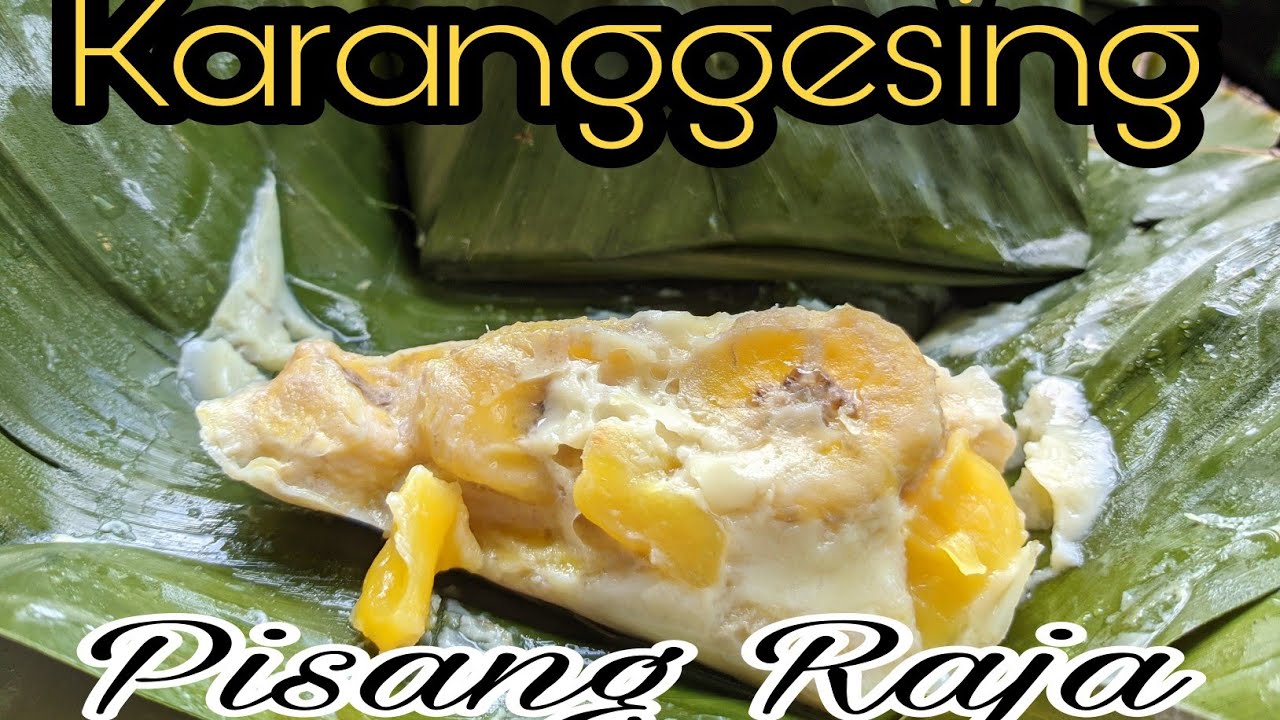 CARANG GESING PISANG RAJA KHAS SOLO MANIS LEGIT MUDAH MEMBUATNYA
