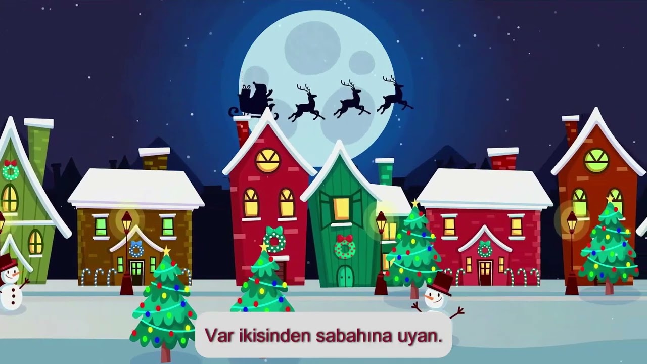 🎅🏽 Yeni Yıl Şarkısı Jingle Bells 2026 Noel Baba Şarkısı 🎷🧚 🍎