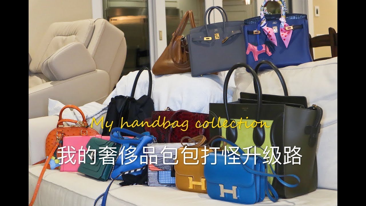我的奢侈品包包打怪升级攻略|包包合集|新年浮力|hermes|celine|chanel|LV|Michael Kors|