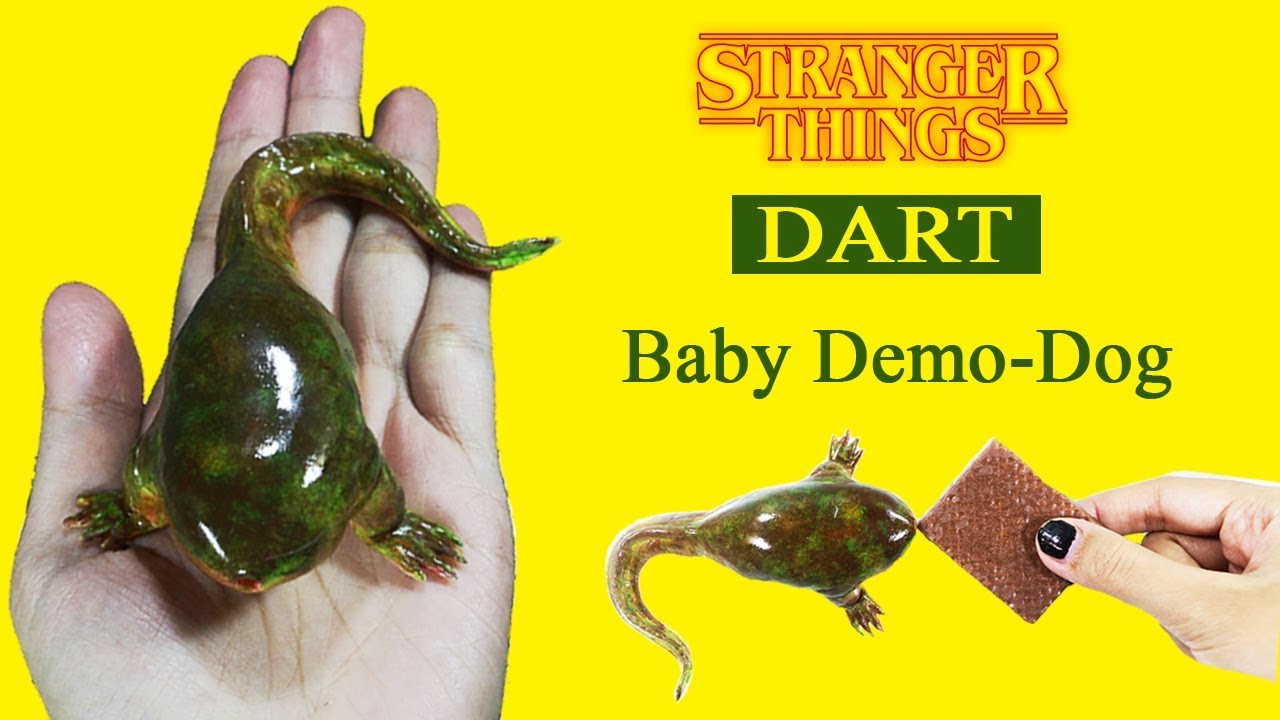 Make DART Demodog in Stranger Things series - DIY Craft