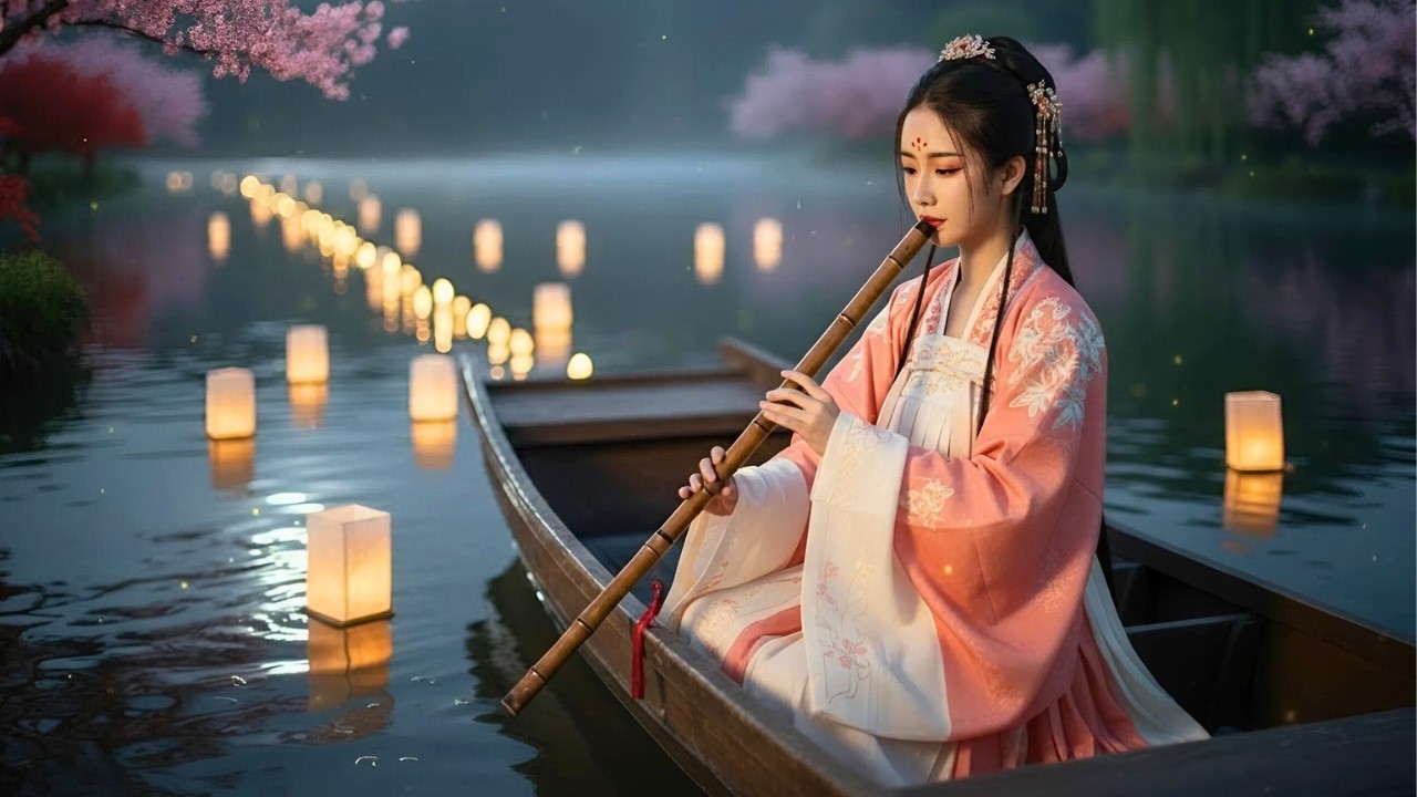 Chinese Zen Music: Bamboo Flute, Erhu & Guzheng | Yoga & Flexibility Flow | 笛子 瑜伽