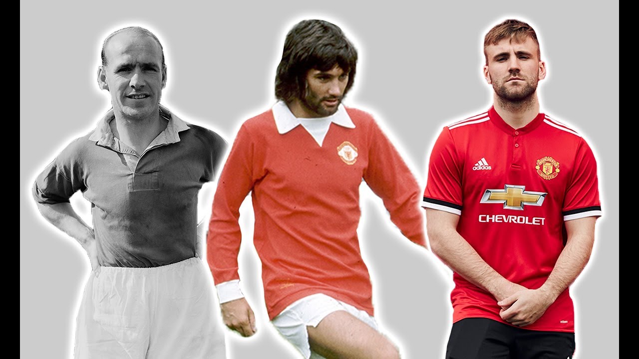 Manchester United's Football Kit History/Evolution | Then And Now