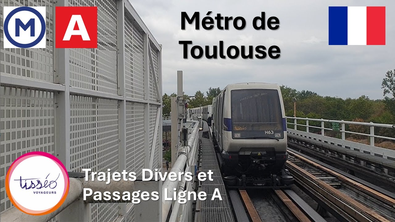 [Métro de Toulouse] Ligne A : Trajets et Passages