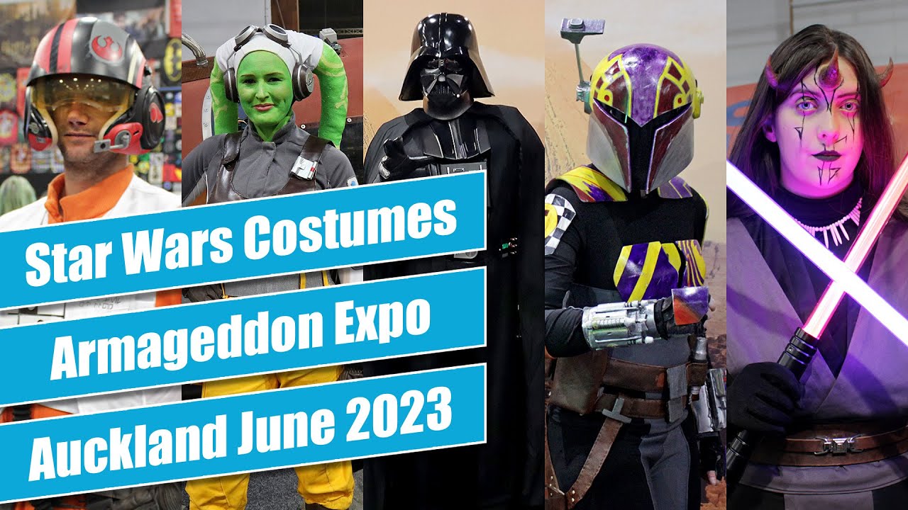 Star Wars Costumes - Armageddon Expo Auckland June 2023