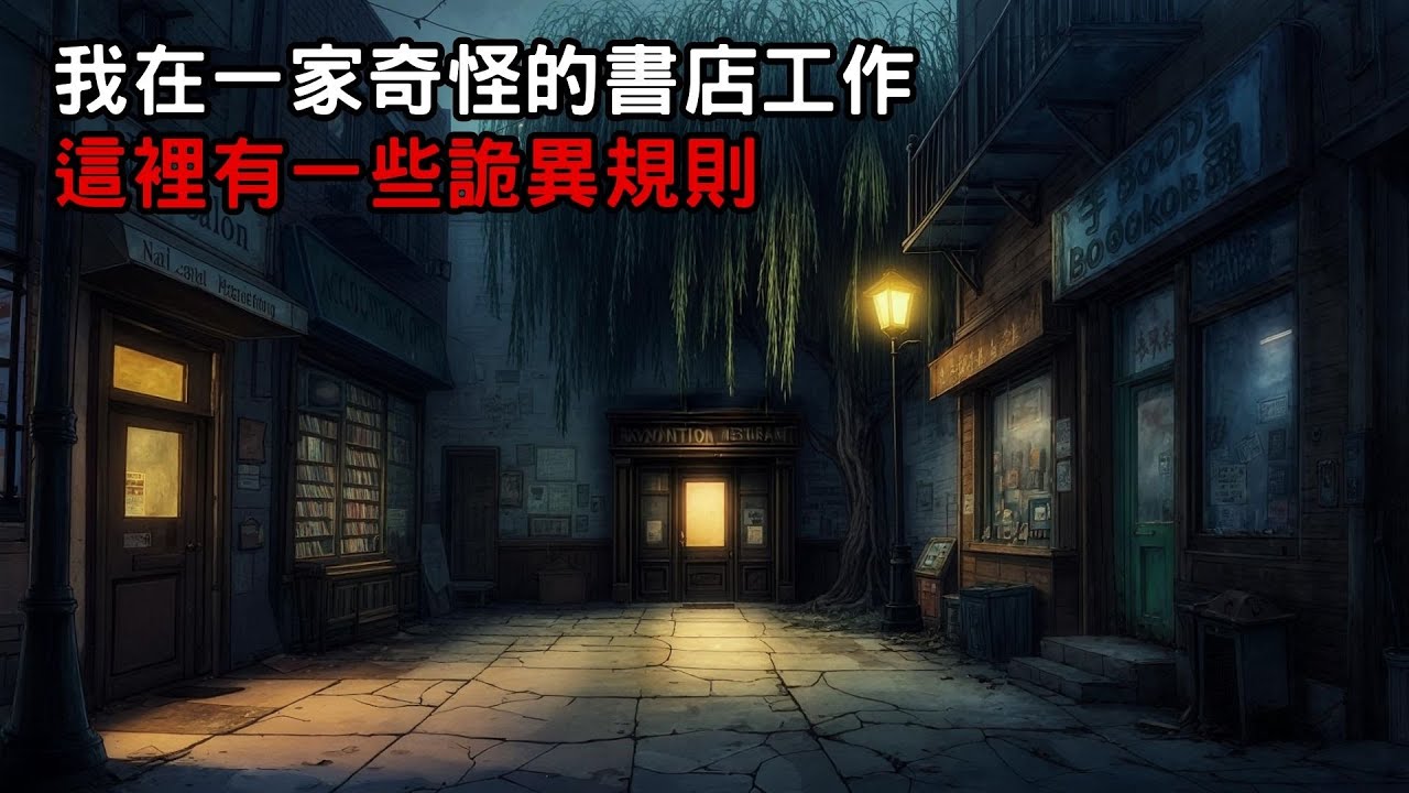 [ 守則怪談 ] 我在一家奇怪的書店工作 這裡有一些詭異規則｜恐怖故事｜歐美怪談｜睡前故事｜不安的米洛
