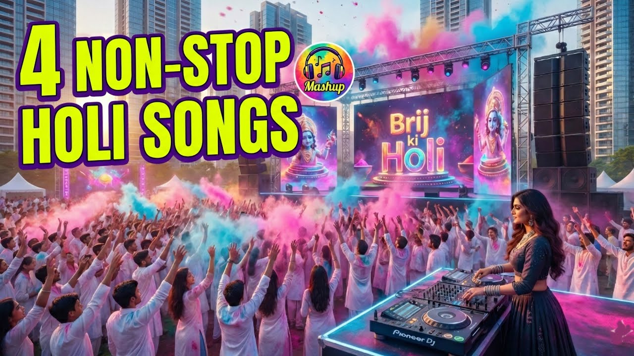 Brij ki Holi | RADHEY RADHEY: The Ultimate Brij Holi Mashup 🌸✨ | Sanatani Devotional Music