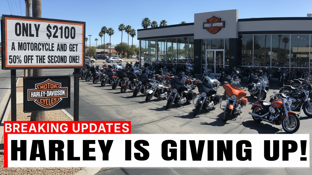 MILLIONS of LIKE-NEW Harley's Are Now Being DUMPED for Pennies (2025)