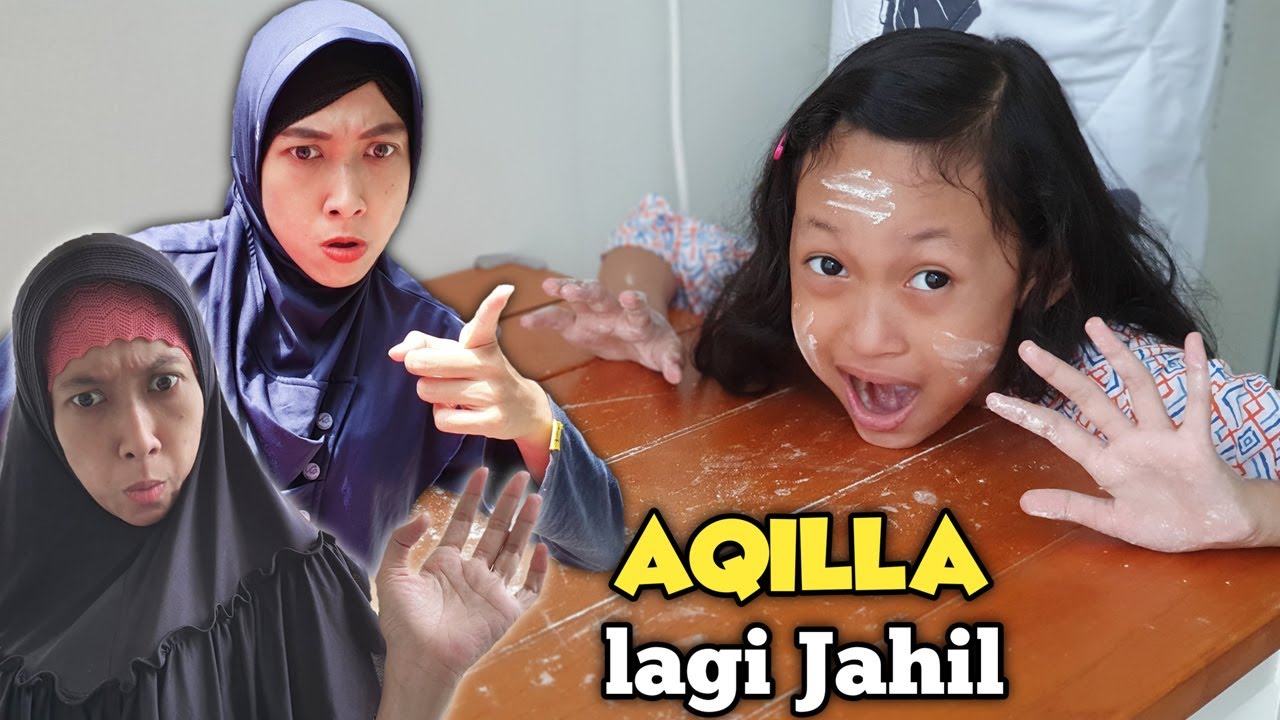 Aqilla Lagi Jahil 😄 Bunda dan Mbak Kunyit Ketakutan - Asti Kunyit - Bunda Aqilla Eps 09