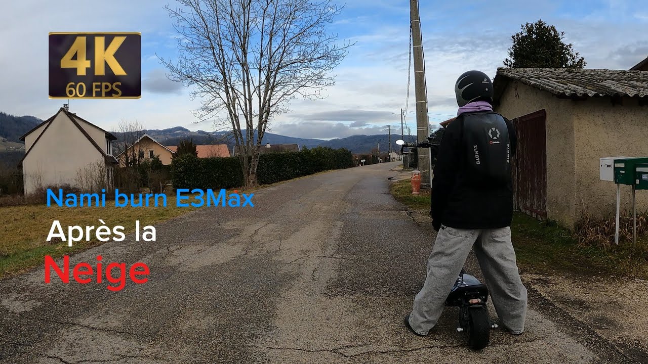 Nami burn E3Max, Après la neige.