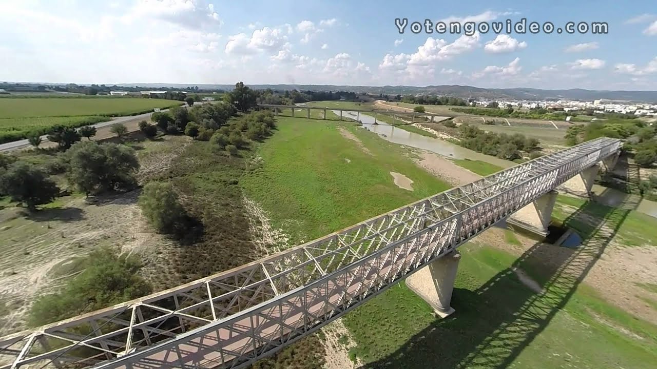El puente de hierro de Lora del Río