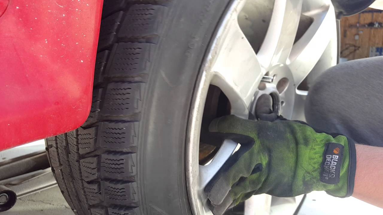 BMW E30 Adapters 4x100 to 5x120 install/uninstall