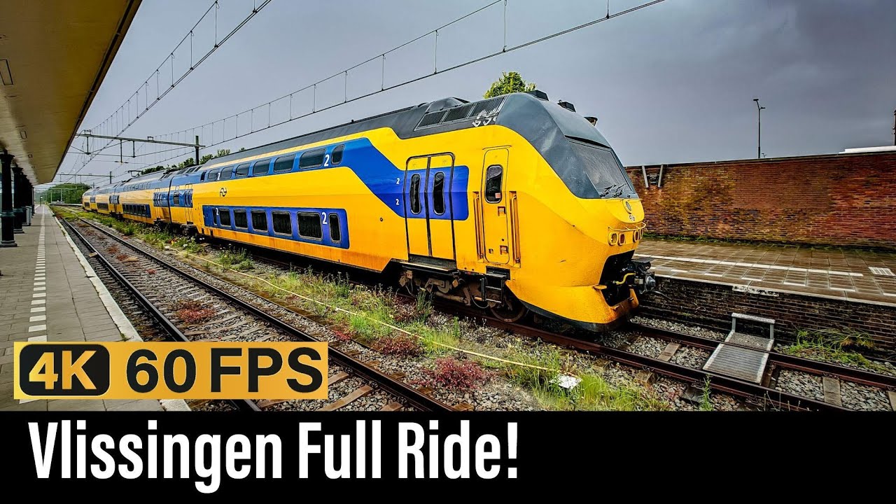 Train Cab Ride NL / Full Intercity Ride Vlissingen / Amsterdam - Vlissingen / VIRM IC / May 2024