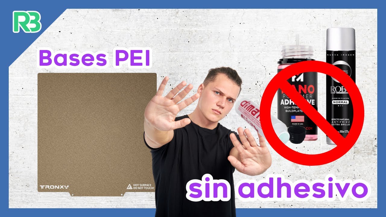 Las Bases PEI  NO! Necesitan adhesivo!!