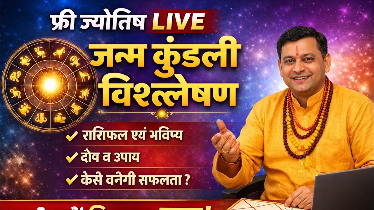 🛕 Acharya Shachinandan LIVE &ndash; फ्री कुंडली परामर्श