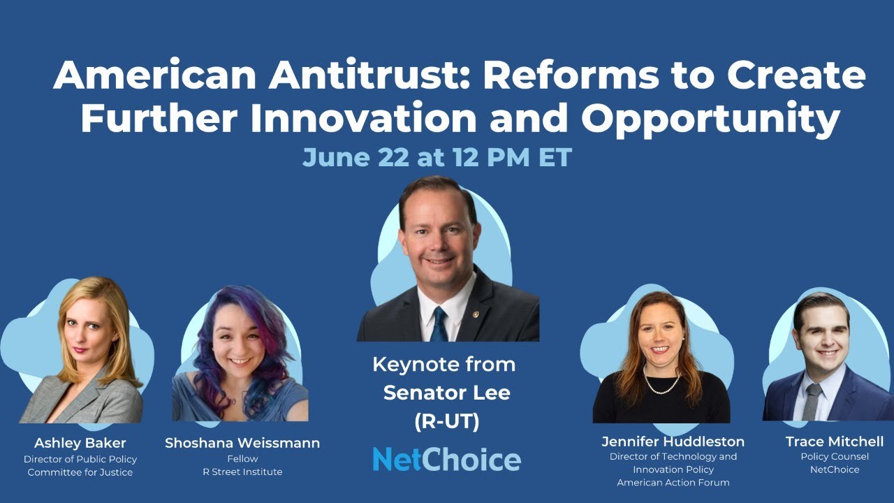 American Antitrust: Reforms to Create Further Innovations and Opportunities