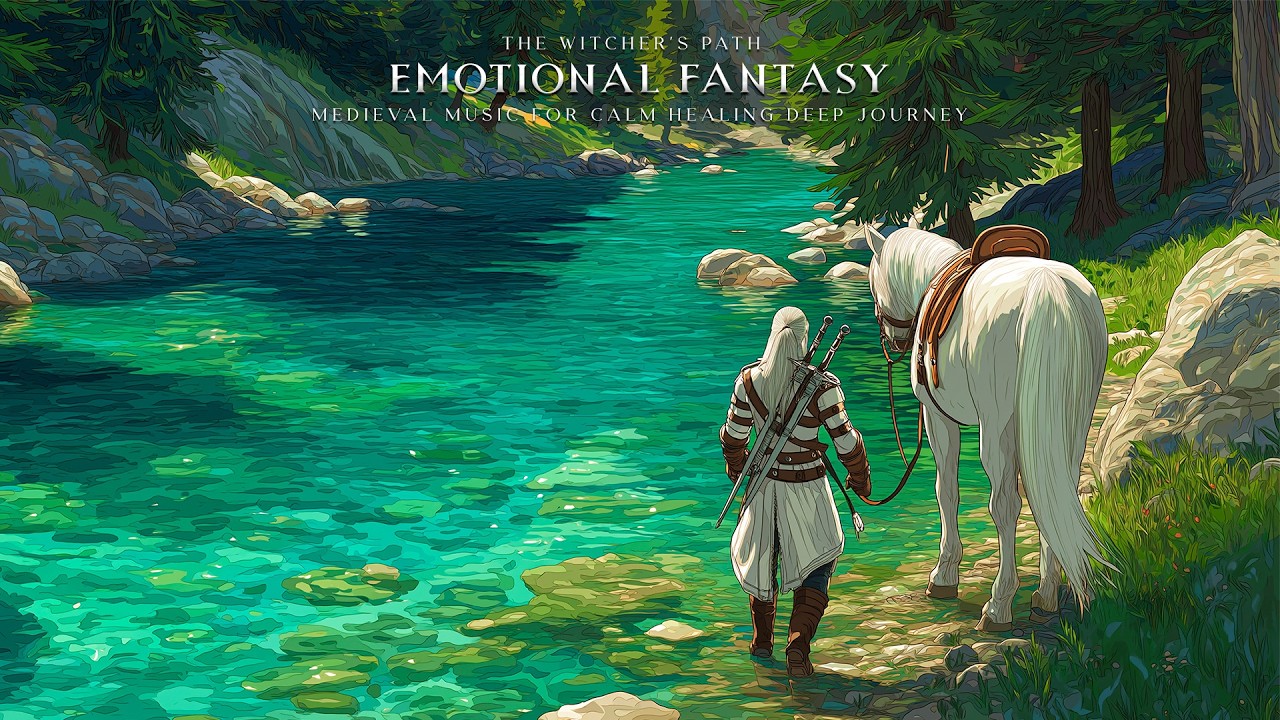 The Witcher's Path | Emotional Fantasy Medieval Music for Calm, Healing & Deep Journey