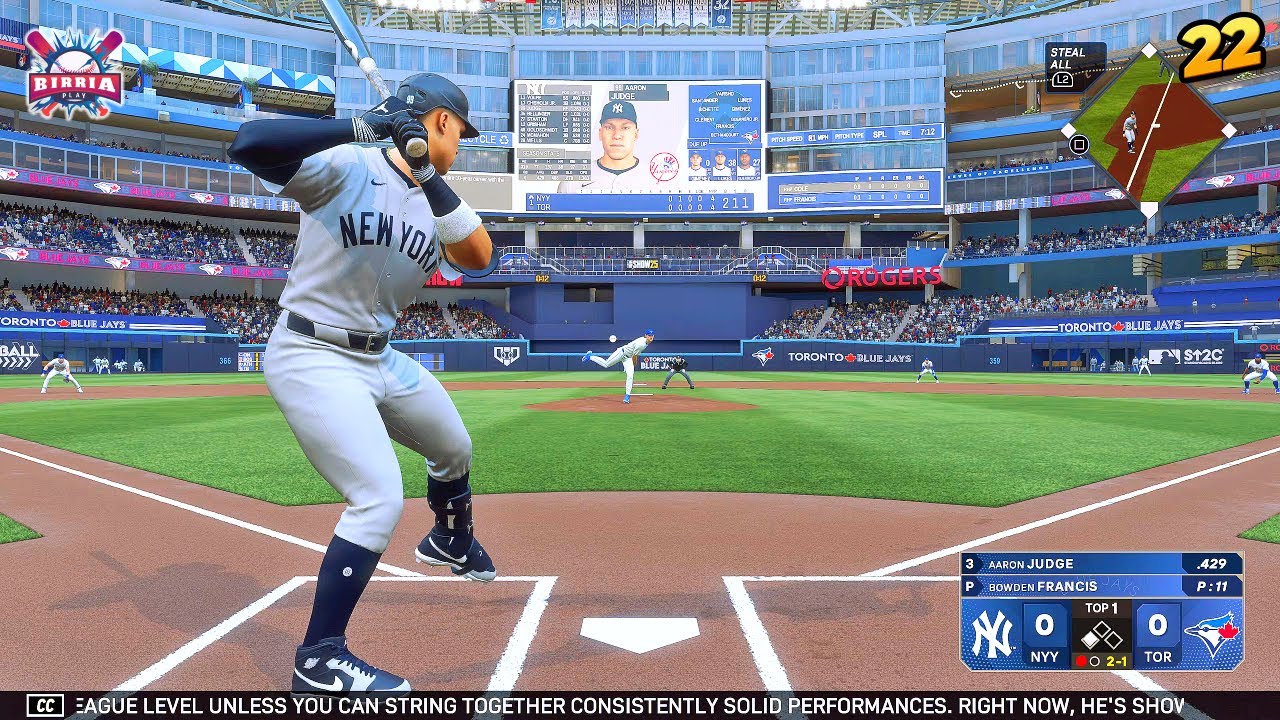 Yankees vs Blue Jays: Rookie GRAND SLAM Ends HR Battle | #22 – MLB The Show 25 Franchise