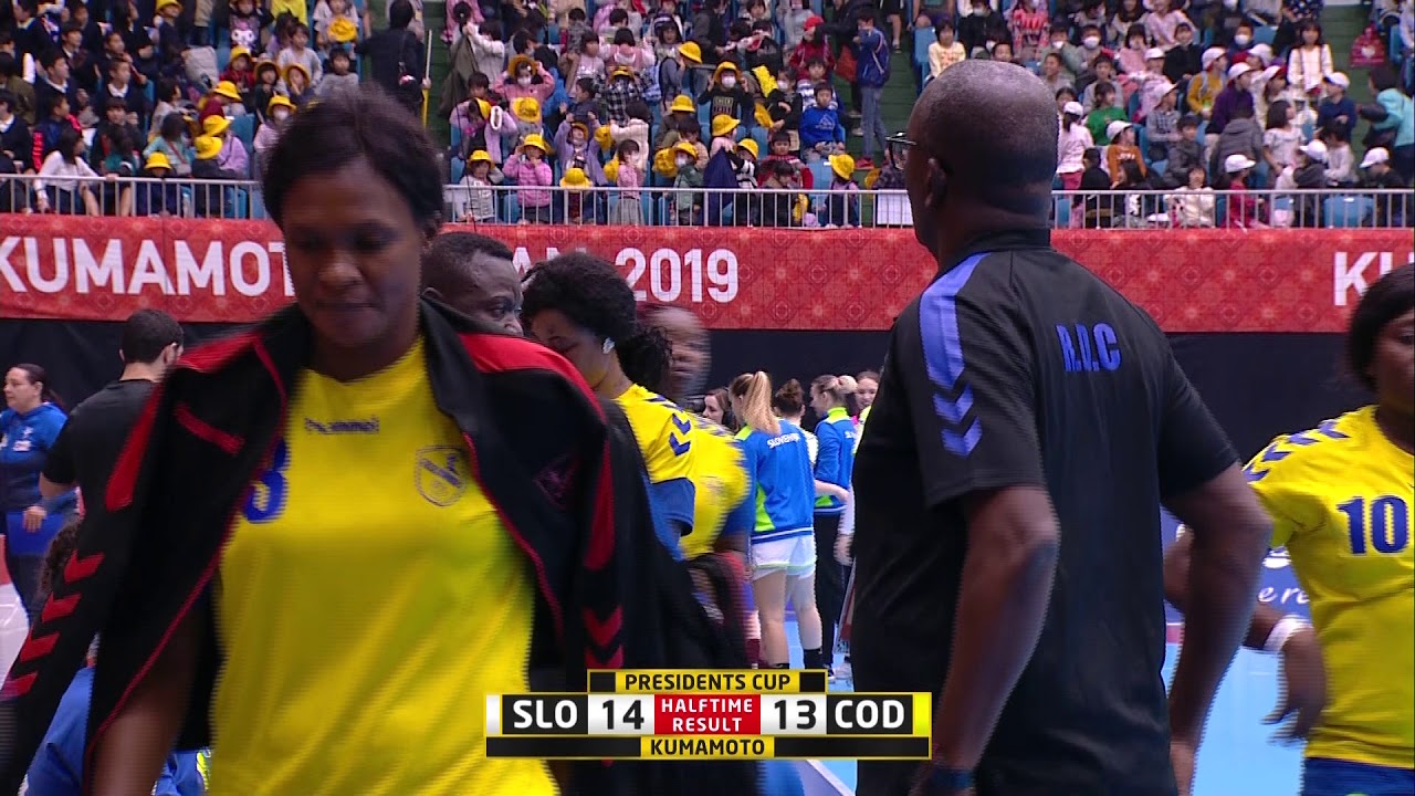 Slovenia vs DR Congo | President's Cup highlights | 24th IHF Women's World Championship, Japan 2019