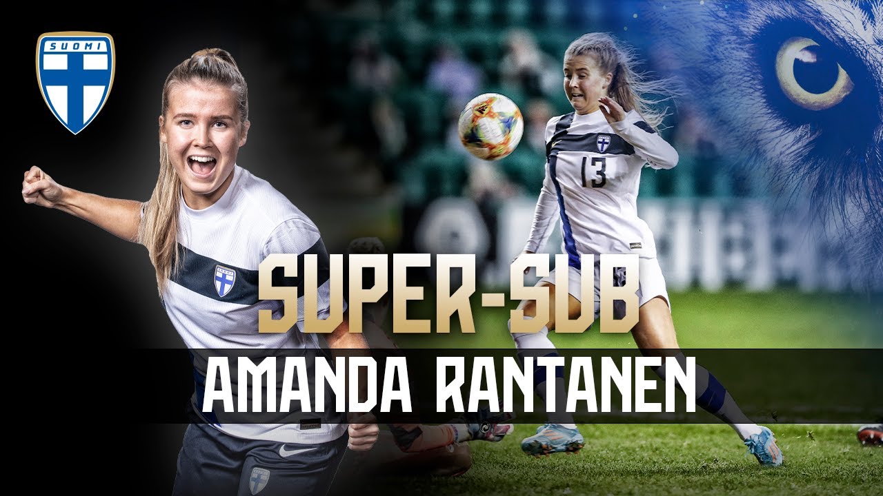 Super-sub: Amanda Rantanen | 56 sekuntia! | Skotlanti-Suomi | UEFA Women's EURO2022 -karsinnat