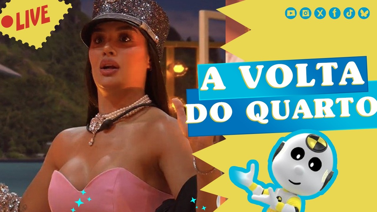 BRENO E JULIANO VOLTAM DE QUARTO SECRETO! JORDANA FICA GAG